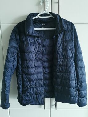 Uniqlo Ultra Light Down Jacket in Navy Blue